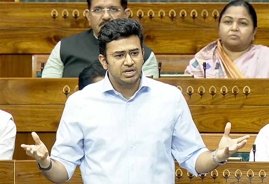 'यह सोचना बड़ी गलतफहमी है कि युवा विपक्ष के साथ हैं', पेपर लीक मामले में भाजपा सांसद तेजस्वी सूर्या