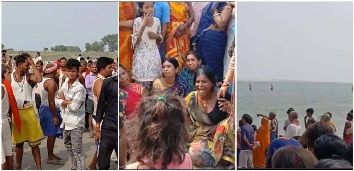 Ganga river drowning Patna