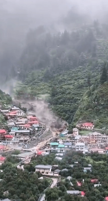 उत्तराखंड : उत्तरकाशी में बादल फटने से तबाही, सीएम धामी बोले- रेस्क्यू जारी