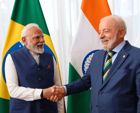 ब्राजील के राष्ट्रपति लूला डा सिल्वा के भारत दौरे से पहले विदेश मंत्रालय ने शेयर किया खास वीडियो