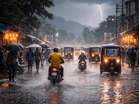 असम में अगले 2-3 दिनों तक भारी बारिश का अलर्ट, आईएमडी ने जारी की चेतावनी