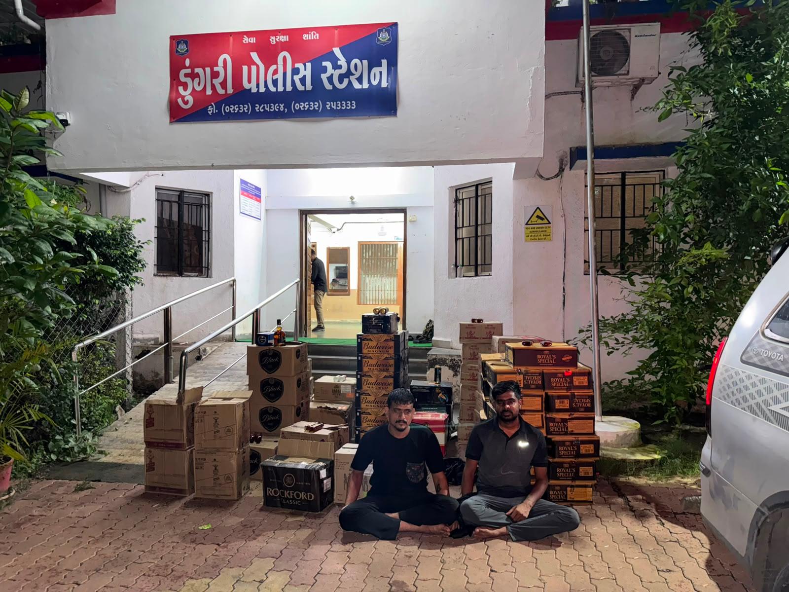 वलसाड और मेहसाणा से 1.09 करोड़ रुपए की शराब व सामान जब्त, 14 आरोपियों पर केस दर्ज