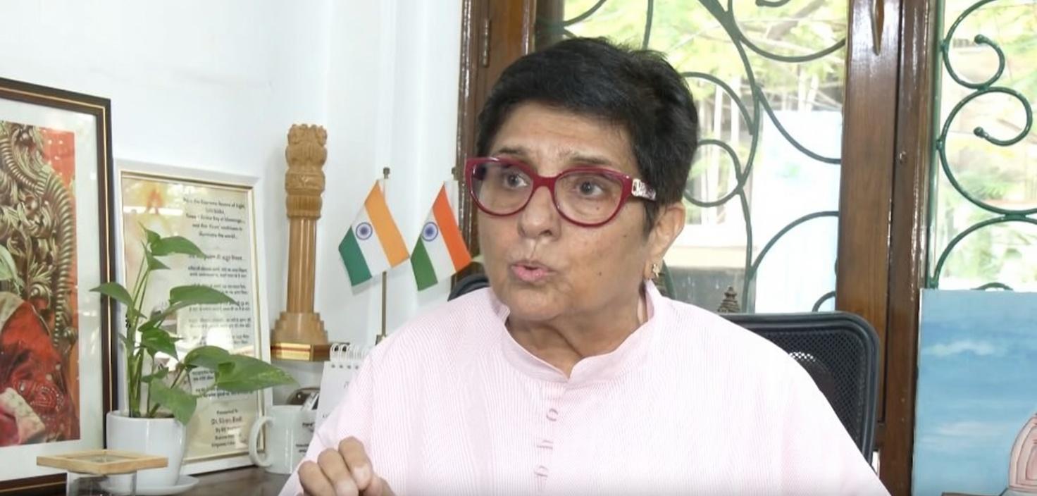सीजेपी के विरोध-प्रदर्शन के दौरान पीएम मोदी के खिलाफ अपमानजक टिप्पणी दुर्भाग्यपूर्ण: किरण बेदी