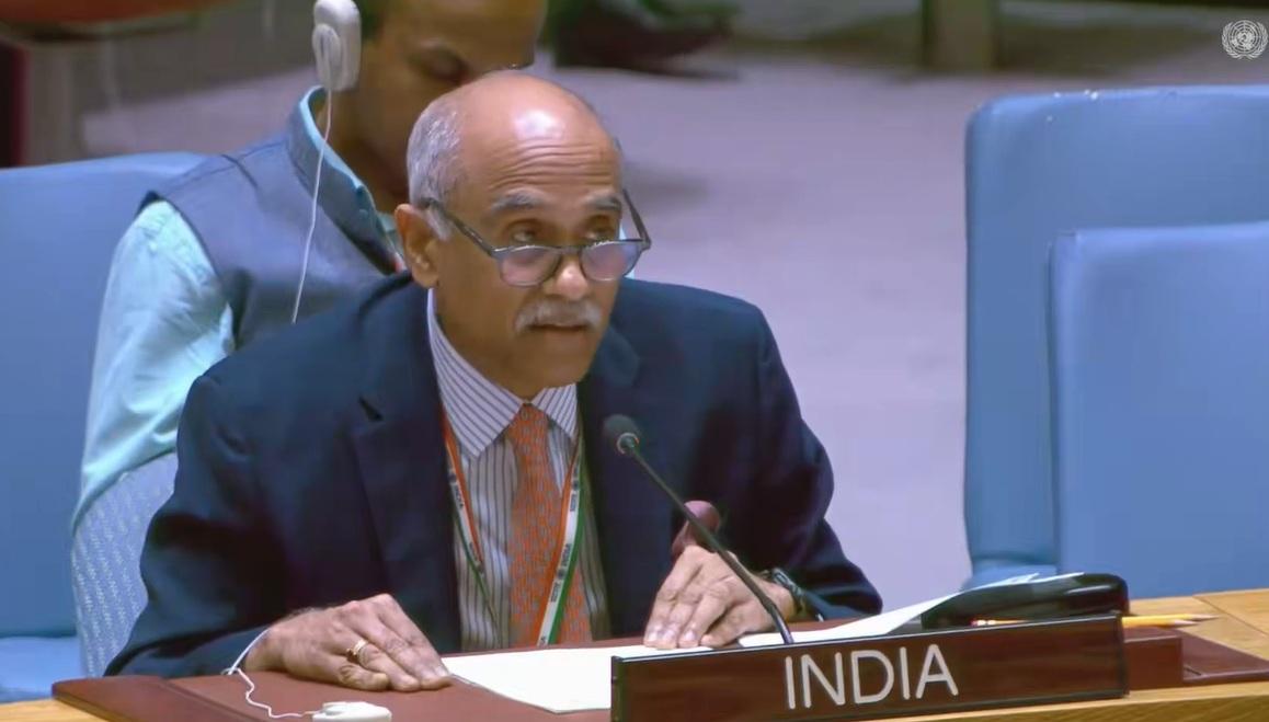 भारत ने फिलिस्तीन के लिए मजबूत समर्थन पर जोर दिया, यूएनएससी में दो-राष्ट्र समाधान का समर्थन किया