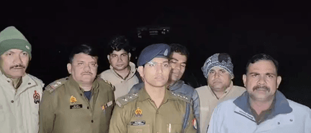 उत्तर प्रदेश: शामली में पुलिस से मुठभेड़ के बाद दो बदमाश गिरफ्तार, गोली लगने से घायल