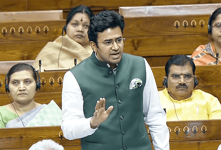 दक्षिण भारत के लोगों को भ्रमित किया जा रहा है, परिसीमन पर कोई छिपा एजेंडा नहीं : तेजस्वी सूर्या