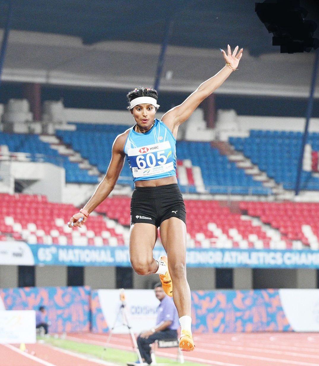 इंटर-स्टेट एथलेटिक्स: भुवनेश्वर में जंपर्स सोजन और सर्वेश ने तोड़े नेशनल रिकॉर्ड
