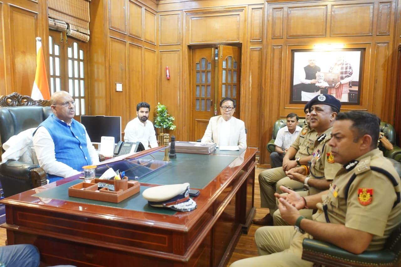 दिल्ली विधानसभा स्पीकर ने मानसून सत्र से पहले सुरक्षा व्यवस्था का लिया जायजा