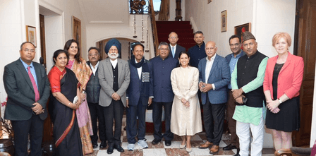 रविशंकर प्रसाद के नेतृत्व में प्रतिनिधिमंडल ने ब्रिटेन की शैडो विदेश सचिव से मुलाकात की