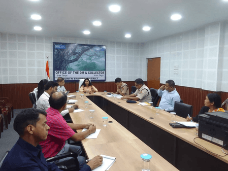 त्रिपुरा: धर्मनगर उपचुनाव की मतगणना से पहले तीन स्तरीय सुरक्षा व्यवस्था तैनात
