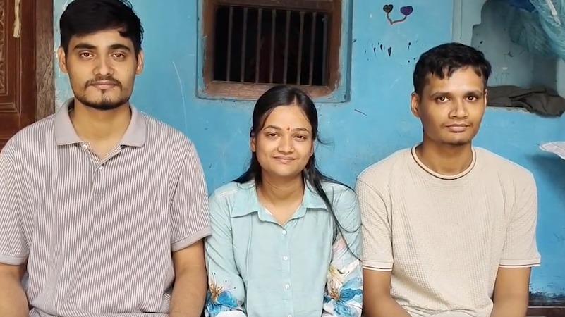 देशभर के छात्रों ने नीट में दिखाई प्रतिभा, बिहार में तीन भाई-बहनों ने एकसाथ पास की परीक्षा